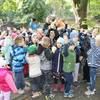 Wanderpokal vom Tiergarten-Spendenlauf für Waldblick-Kinder