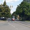 Straßenbahn in der Spiegelstraße