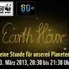 Aktion WWF Earth Hour 2013 in Halberstadt  Zeichen setzen für Umwelt- und Klimaschutz