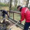 Gemeinsam für den Tiergarten der Kreisstadt – Arbeitseinsatz der Fußballer des VfB Germania Halberstadt