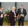 Doris und Siegfried Schwalbe mit Ehrennadel Silberner Roland geehrt