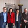 v.l.n.r.: Andreas Höfflin, May-Britt Pürschel, Carola Schmidt und Olaf Dirlam