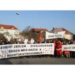 Halberstädter protestieren gegen Rechtsextremismus