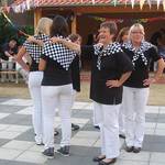 Tanzgruppe des Ströbecker Lebendschachensembles