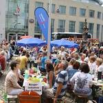 Frühstücken für einen guten Zweck mitten im Zentrum der Stadt Halberstadt.