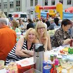 Frühstücken für einen guten Zweck mitten im Zentrum der Stadt Halberstadt.