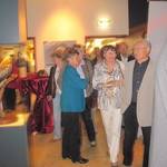Eröffnung der Ausstellungsscheune - Besucher der Rotmilanausstellung / Viele Gäste folgten der Einladung .   Foto: Jeannette Schroeder