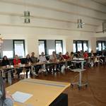 Oberbürgermeister Andreas Henke eröffnet den Workshop des IfS zum Thema Altersgerechtes Wohnen im Halberstäder Rathaus.