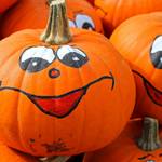 Halloween-Deko in der Stadtbibliothek