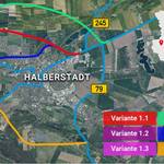 Landesstraßenbaubehörde informiert über Planungsstand der künftigen B 81-Ortsumfahrung Halberstadt