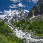 Der Multivisionsvortrag zeigt die grandiose Bergwelt des Kaukasus