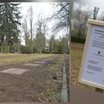 Blick auf den Halberstädter Militärfriedhof