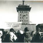 Öffnung der Grenzanlagen auf dem Brocken am 3. Dezember 1989