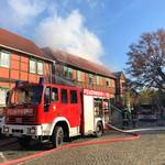 Am 14.11.2019 kam es im Ströbecker Schachmuseum zu einem Dachstuhlbrand