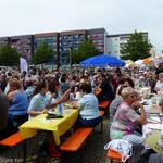 Gute Stimmung auf dem Holzmarkt