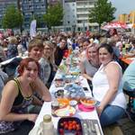 Gute Stimmung auf dem Holzmarkt