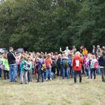 Einige der 12 Stationen, die die Jungen und Mädchen der Goethe-Grundschule bei den Waldjugendspielen in den Halberstädter Spiegelsbergen absolviert haben. [(c) Maria Dolge]